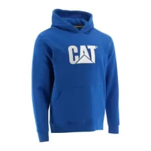 Image of Caterpillar Trademark CW10646 Hooded Sweatshirt / Mens Sweatshirts (4XL) (Blue)