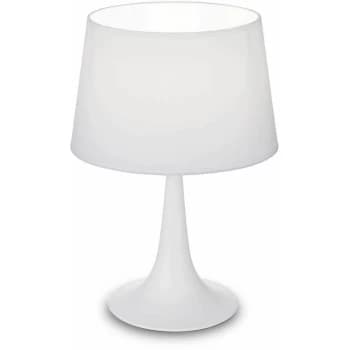 Image of Ideal Lux London - 1 Light Small Table Lamp White, E27