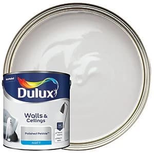 Image of Dulux Polished Pebble Matt Emulsion Paint 2.5L