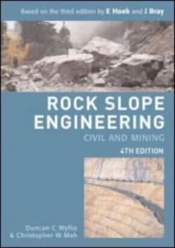 Image of Rock Slope Engineering by Duncan C. Wyllie Paperback