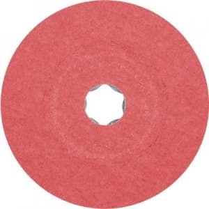 Image of PFERD 64193008 HORSE COMBIKLICK fiber grinder 115mm ceramic grain CO-COOL 80 Diameter 115 mm