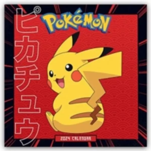 Image of Pokemon 2024 Square Wall Calendar Calendar
