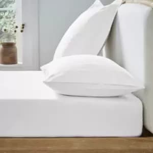 Image of Ted Baker Fitted Sheet - White - Double