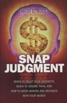 Image of Snap Judgment by David E. Adler Hardback