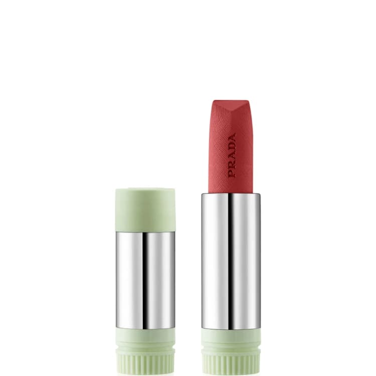 Image of Prada Beauty PRADA MONOCHROME - HYPER MATTE - Durable WEIGHTLESS LIPCOLOUR REFILL - Red Red One Size