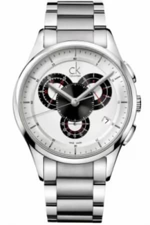 Image of Mens Calvin Klein Basic Chronograph Watch K2A27185