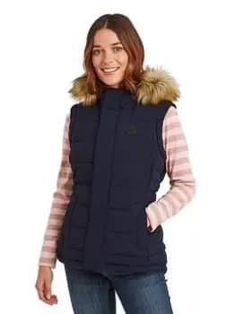 Image of TOG24 Cowling Polyfill Gilet, Navy, Size 12, Women