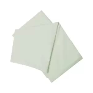 Image of Belledorm Brushed Cotton Extra Deep Fitted Sheet (Single) (Green Apple)