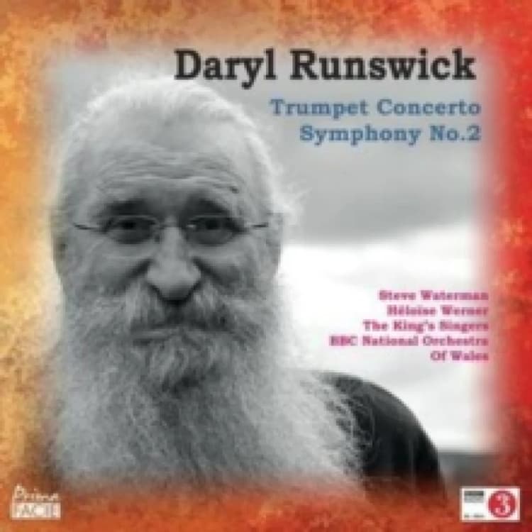 Image of Daryl Runswick: Trumpet Concerto/Symphony No. 2 CD / Album