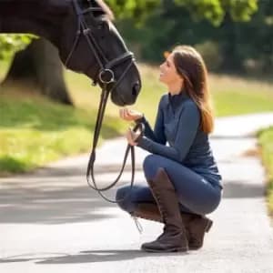 Image of Aubrion Ladies Revive Long Sleeve Base Layer - Blue