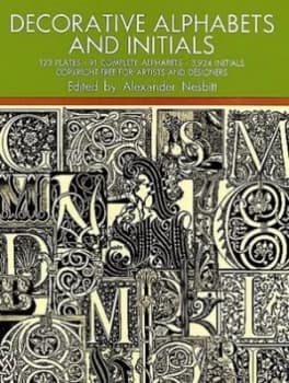 Image of Decorative Alphabets and Initials by Alexander Nesbitt Paperback