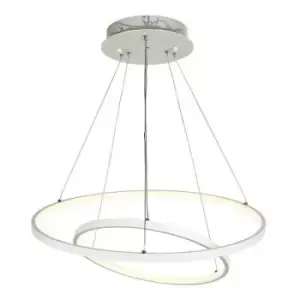 Image of Larissa Lighting - Larissa Haskovo Ceiling Pendant Light 75W 3000K White