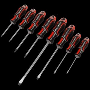 Image of Sealey 8 Piece Gripmax Mixed Screwdriver Set