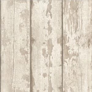 Image of Arthouse Whitewashed Wood Wallpaper