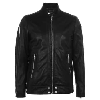 Image of Diesel Biker Jacket - Black