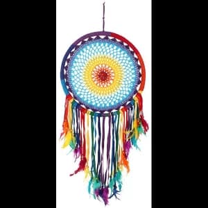 Image of Multicolour Feather Dreamcatcher