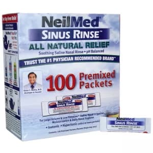 Image of NeilMed Sinus Rinse 100 Premixed Packets