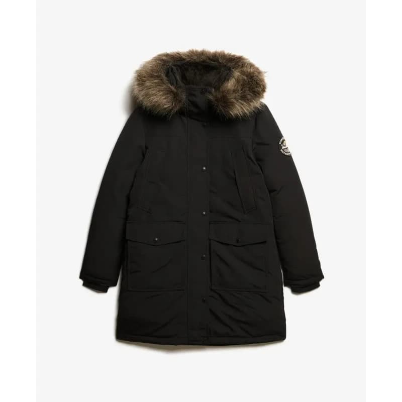 Image of Everest Parka with Faux Fur Hood