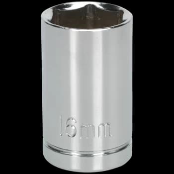 Image of Siegen 1/2" Drive Hexagon WallDrive Socket Metric 1/2" 16mm