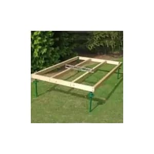Image of 44x69mm Pressure Treated Shed Base Approx 6 x 4 Feet