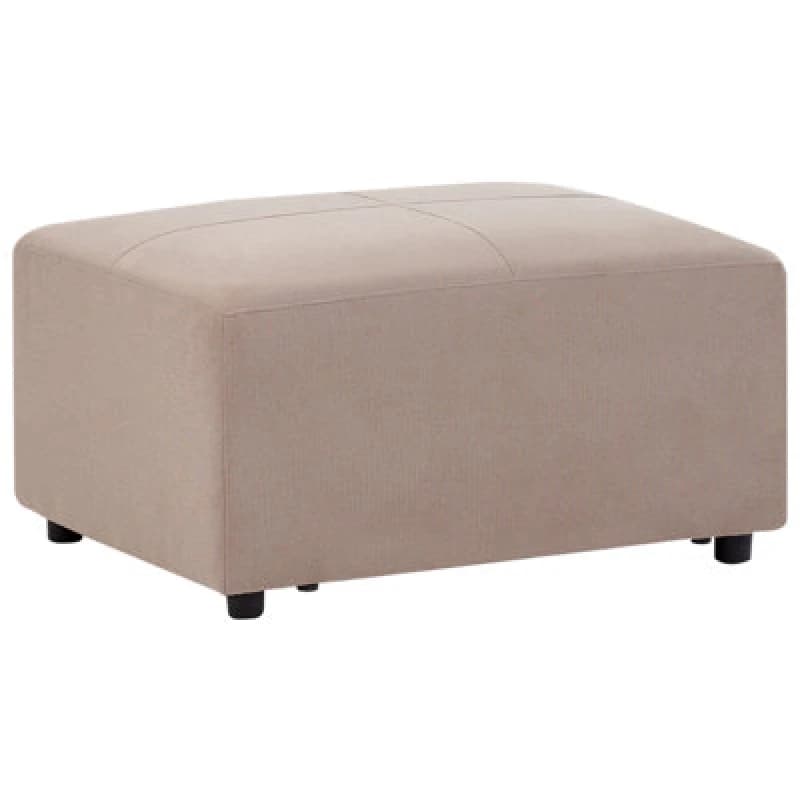 Image of Beliani Ottoman Kohlo Fabric Taupe