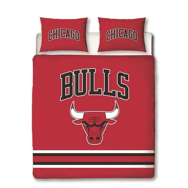 Image of NBA NBA Chicago Bulls Double Duvet Duvet Cover Sets Double Red 39947808030