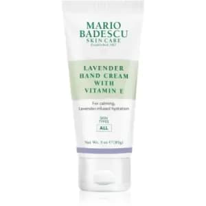 Image of Mario Badescu Lavender Hand Cream Moisturising Hand Cream with Vitamine E 85 g