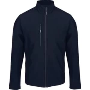 Image of Recycled Printable Softshell Navy Blue Jackets (2XL)