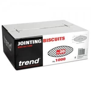 Image of Trend Wood Jointing Biscuits Size 20 Pack of 1000