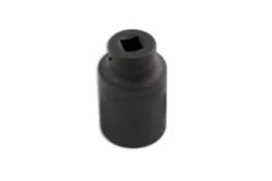 Image of Laser Tools 0417 Hub Nut Socket 34mm 1/2"D 6pt Chrome Molybdenum