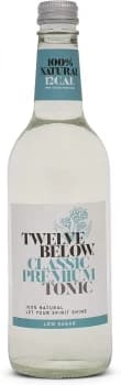 Image of Twelve Below Classic Premium Low Sugar Tonic Water - 500ml x 12