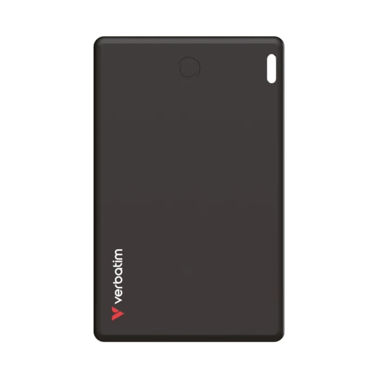 Image of Verbatim My Finder Card Bluetooth Item Finder 1 pack Black