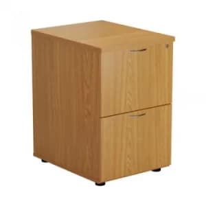 Image of Jemini Nova Oak 2 Drawer Filing Cabinet TES2FCNO