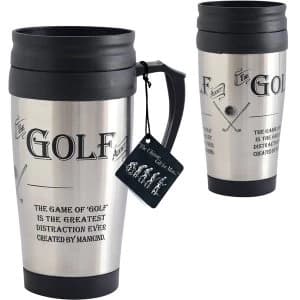 Image of Ultimate Gift for Man Travel Mug Golf