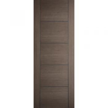 Image of LPD Vancouver Fully Finished Chocolate Grey Internal Flush Door - 1981mm x 838mm (78 inch x 33 inch)
