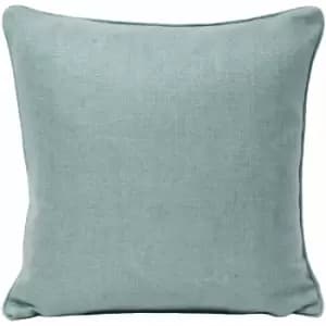 Image of Riva Paoletti - Atlantic Woven Twill Piped Cushion Cover, Duck Egg, 55 x 55 Cm
