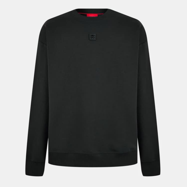 Image of HUGO Crew Sweater - Black L