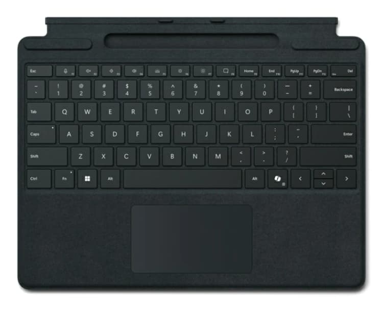 Image of Microsoft Surface Pro Keyboard with pen storage for Business AZERTY Fr