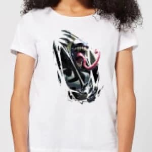 Image of Marvel Venom Inside Me Womens T-Shirt - White - 3XL