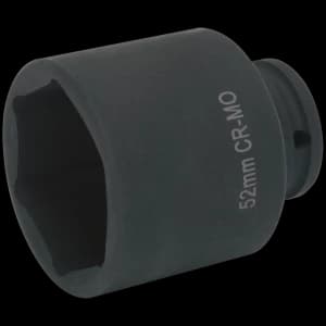 Image of Genuine SEALEY SX010 Impact Socket 52mm 1/2Sq Drive