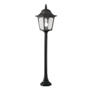 Image of Outdoor IP44 1 Bulb Short Mini Lamp Post Pillar Black LED E27 100W d00308