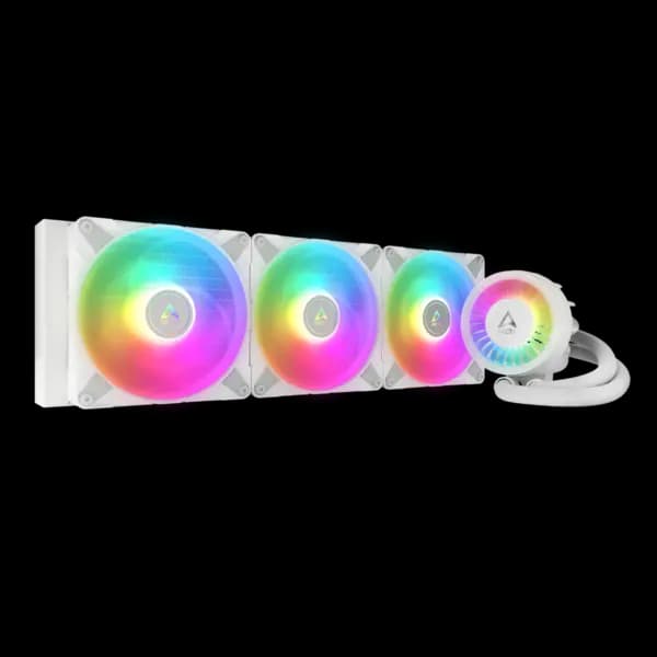 Image of Arctic Liquid Freezer III ARGB 420mm AIO Liquid CPU Cooler - White - ACFRE00153A