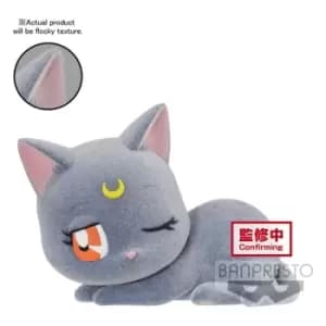 Image of Sailor Moon Eternal Fluffy Puffy Mini Figure Luna Ver. B 7 cm