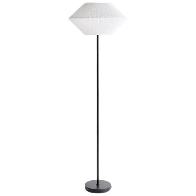 Image of Beliani Floor Lamp Maketsi Metal Black
