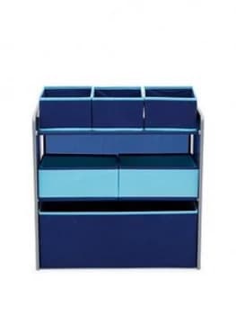 Image of Multi Bin Toy Organiser- Blue