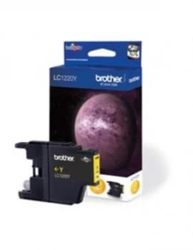 Image of Brother LC1220 Yellow Ink Cartridge