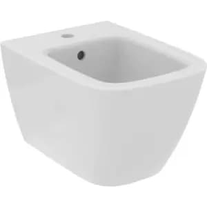 Image of Ideal Standard i. life S Compact Wall Hung Bidet in White Ceramic