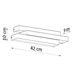 Image of Sollux Wall Lamp Frost