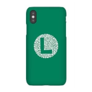 Image of Nintendo Super Mario Luigi Items Logo Phone Case - iPhone X - Snap Case - Gloss