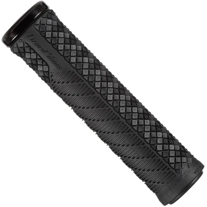Image of Lizard Skins Single-Clamp Lock-On Charger Evo Jet Black unisex One Size